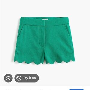 Crewcuts Girls' Scallop-hem Short For Girls
